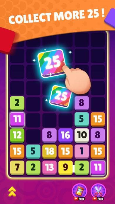Make 25 - Number Puzzle screenshot 2