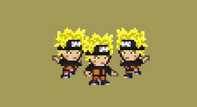 Naruto character prototype screenshot 5