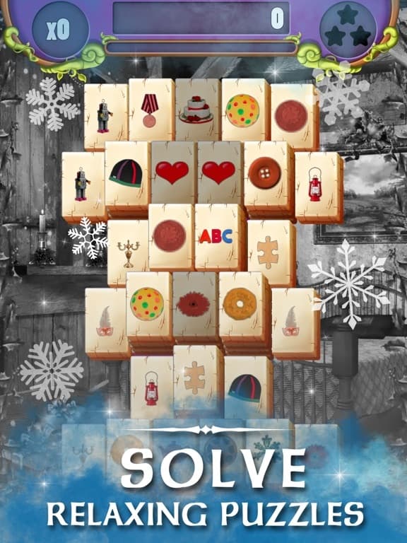 Christmas Solitaire Mahjong screenshot 2