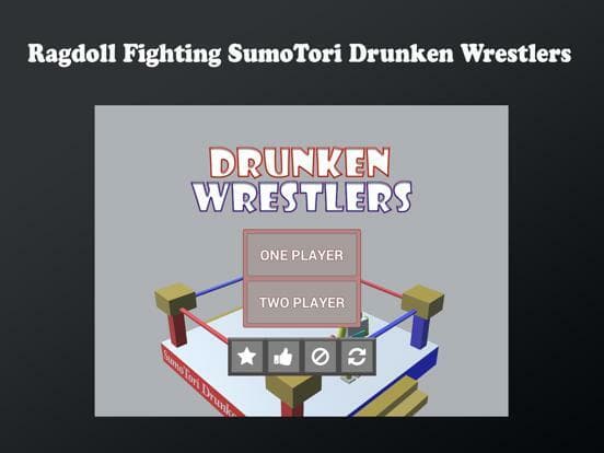 Sumotori Drunken Wrestle Dreams Fun screenshot 2