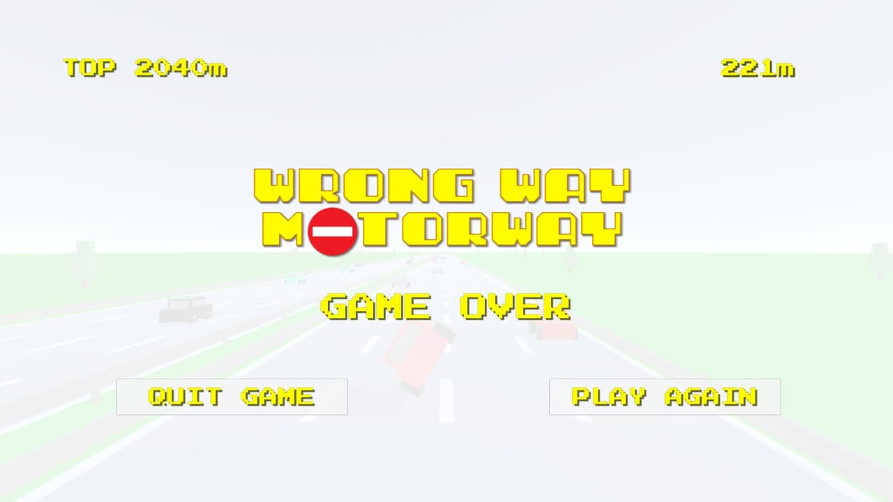 Wrong Way Motorway