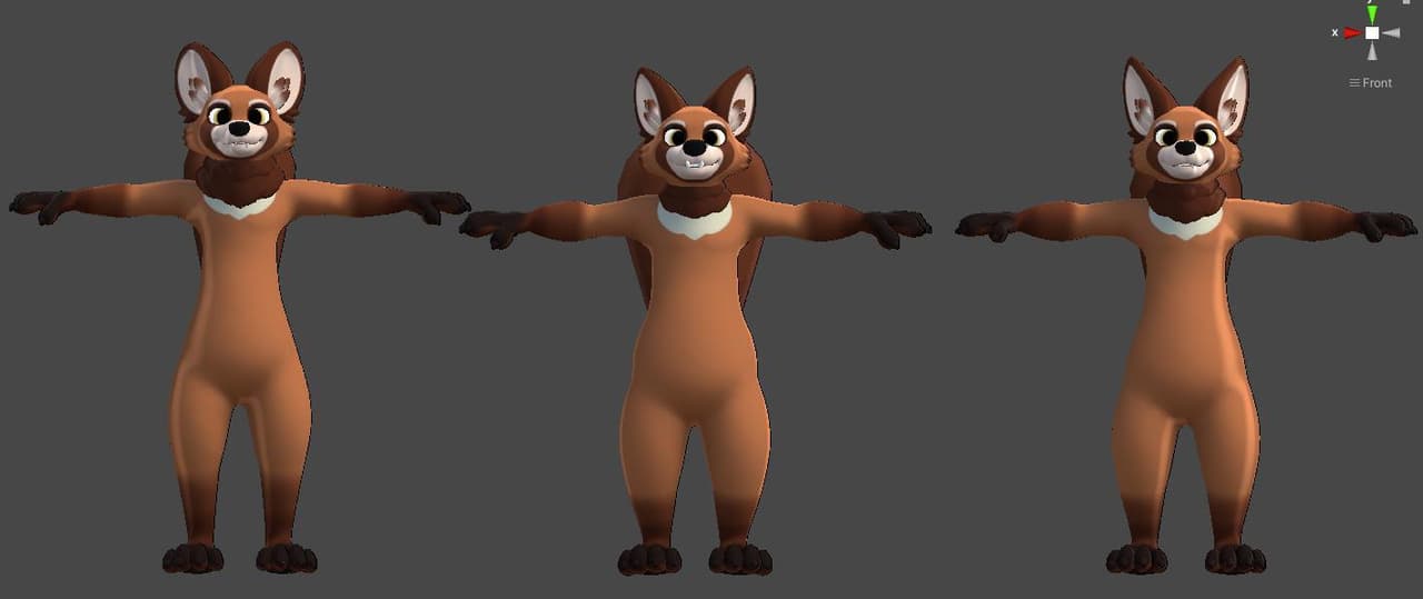 Pando v3 PHYSBONES UPDATE - VRChat/Vtuber Avatar