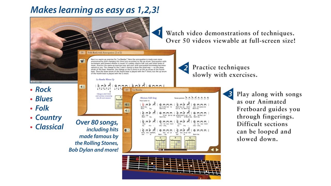 eMedia Guitar Method screenshot 2
