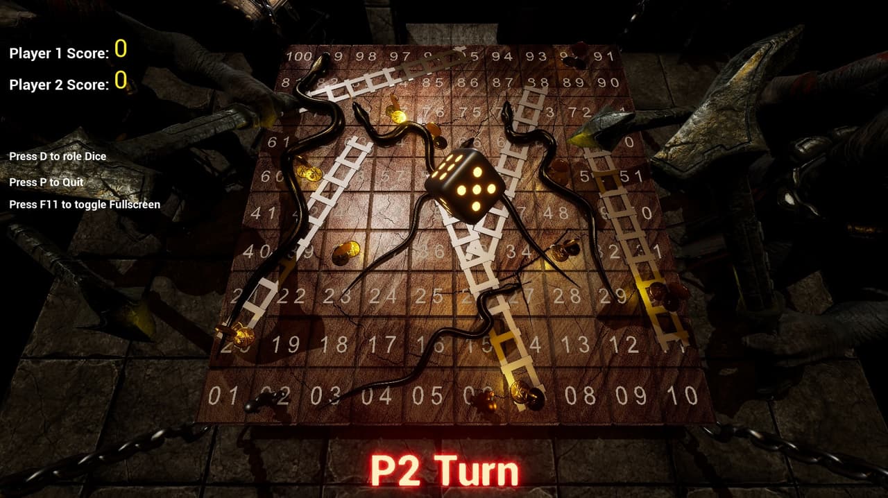 Snake And Dice Horror