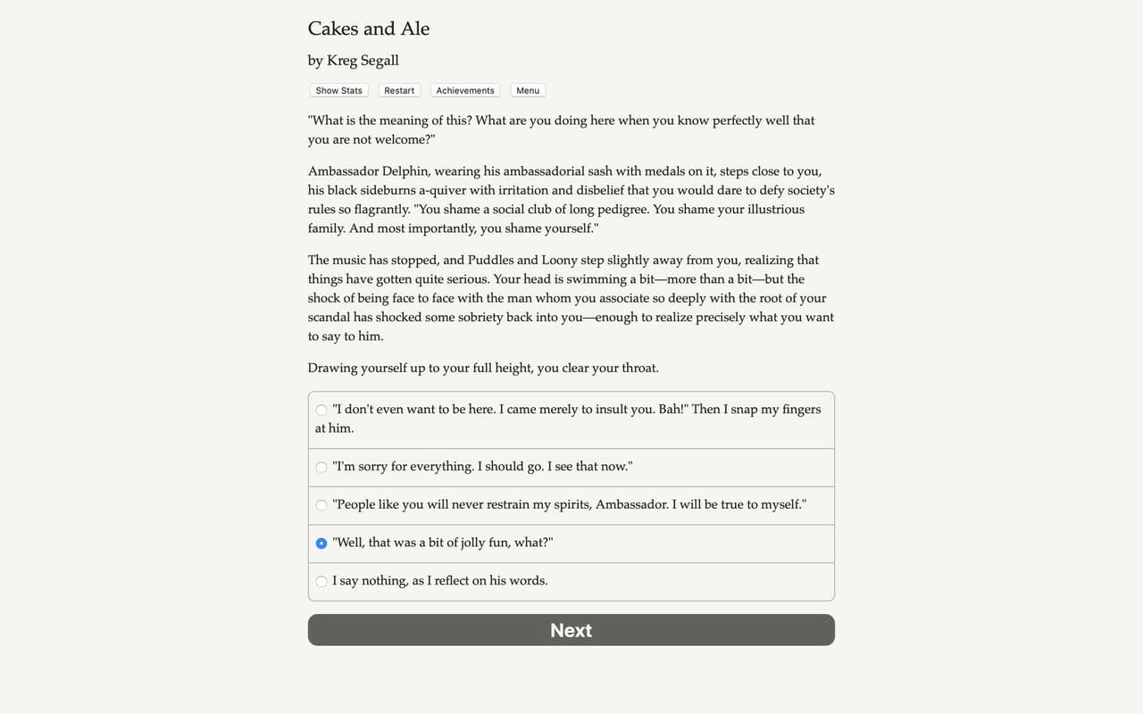 Jolly Good: Cakes and Ale screenshot 4