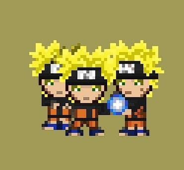 Naruto character prototype screenshot 4