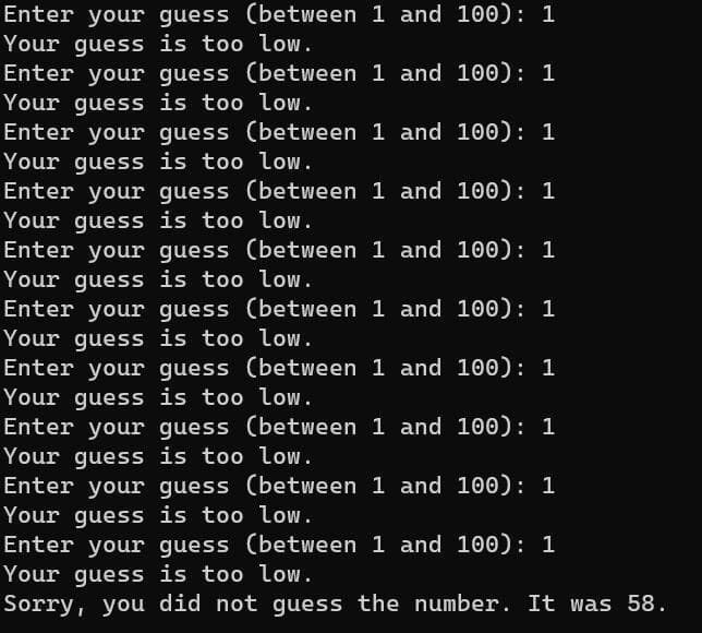 Number guessing with ChatGPT