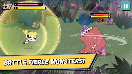 Ready, Set, Monsters! - The Powerpuff Girls screenshot 2