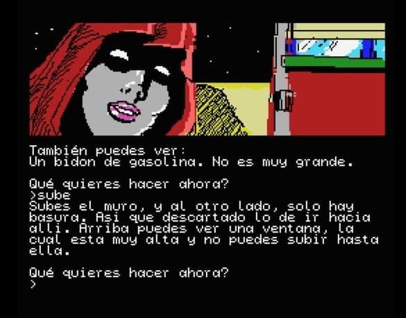 Venganza. Version MSX