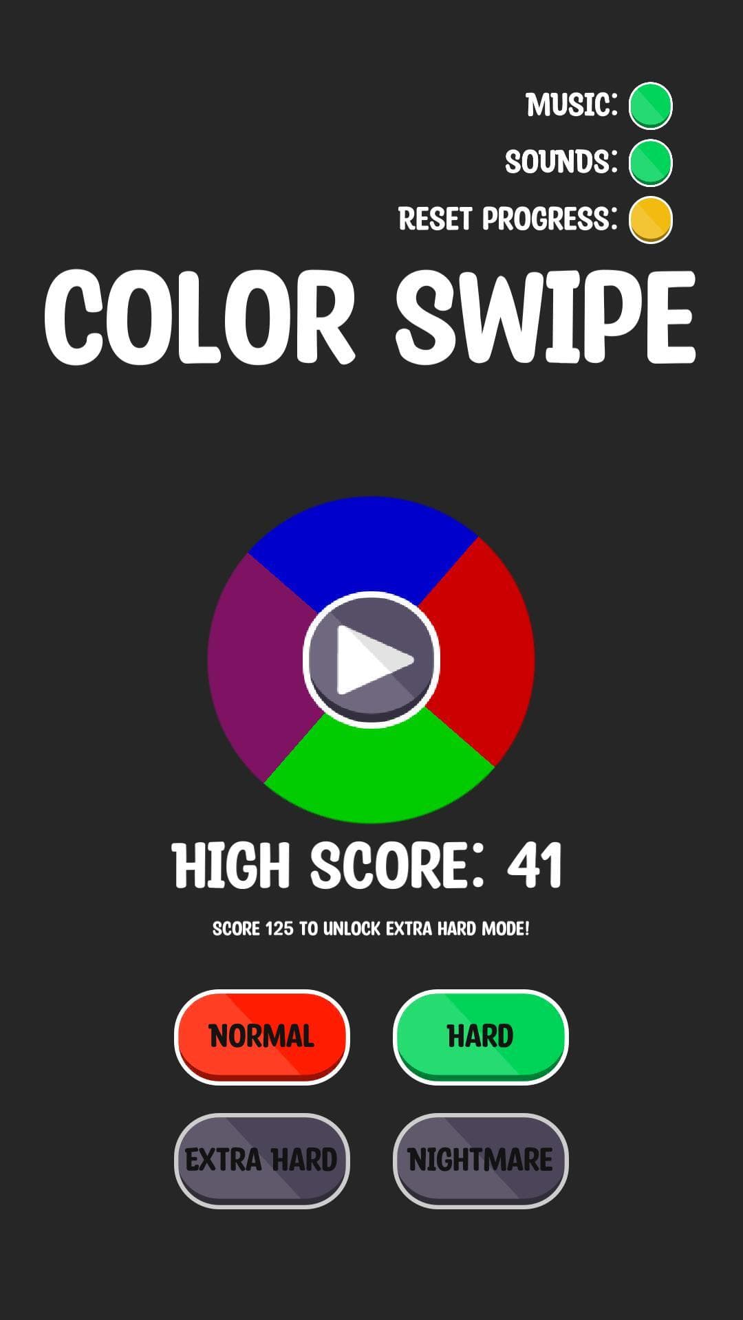 Color Swipe (Toby468) screenshot 2