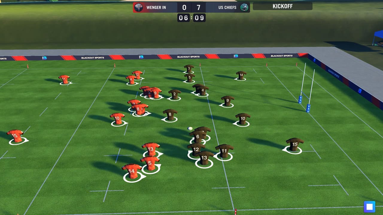 Blackout Rugby screenshot 4