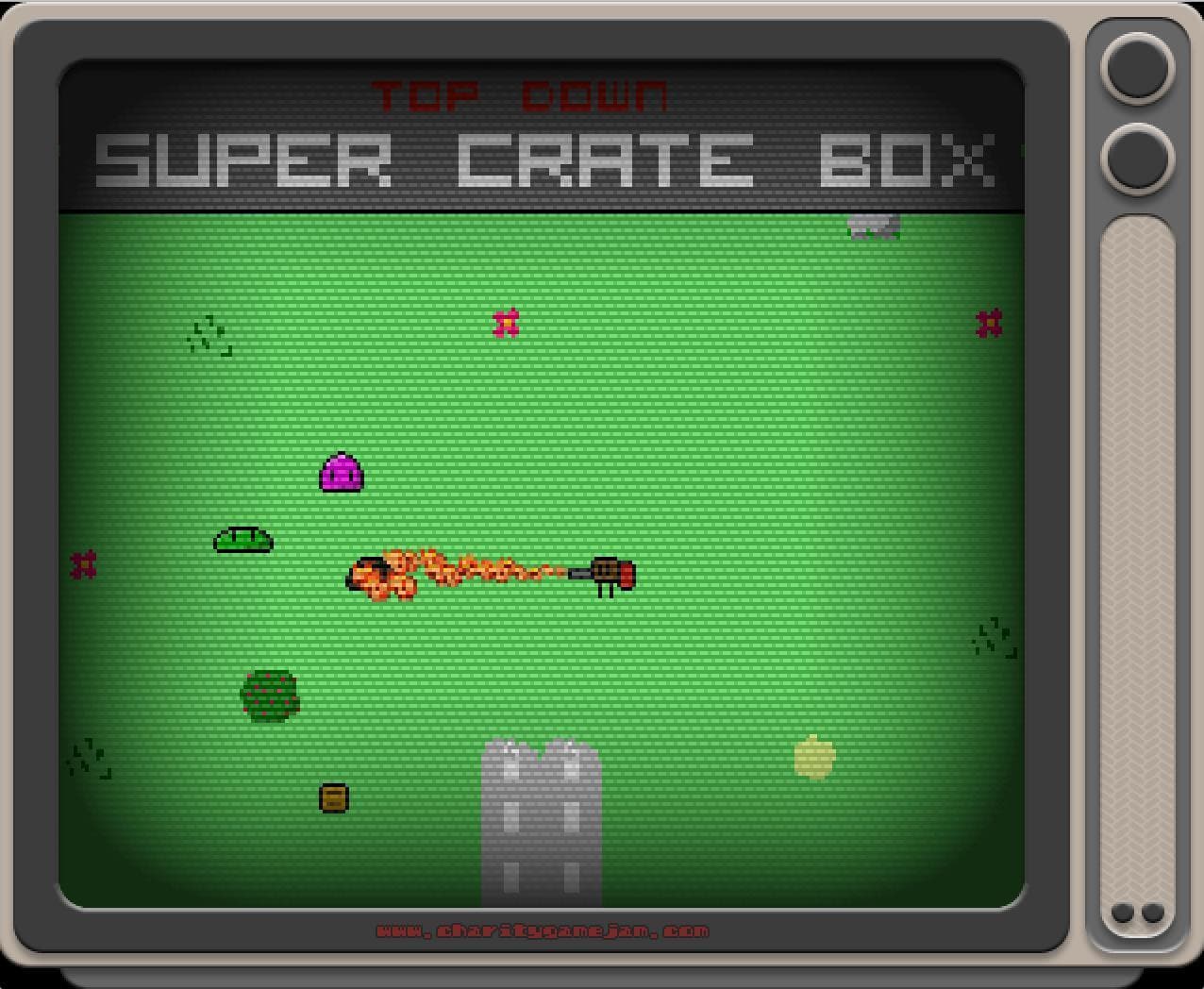 Top Down Super Crate Box
