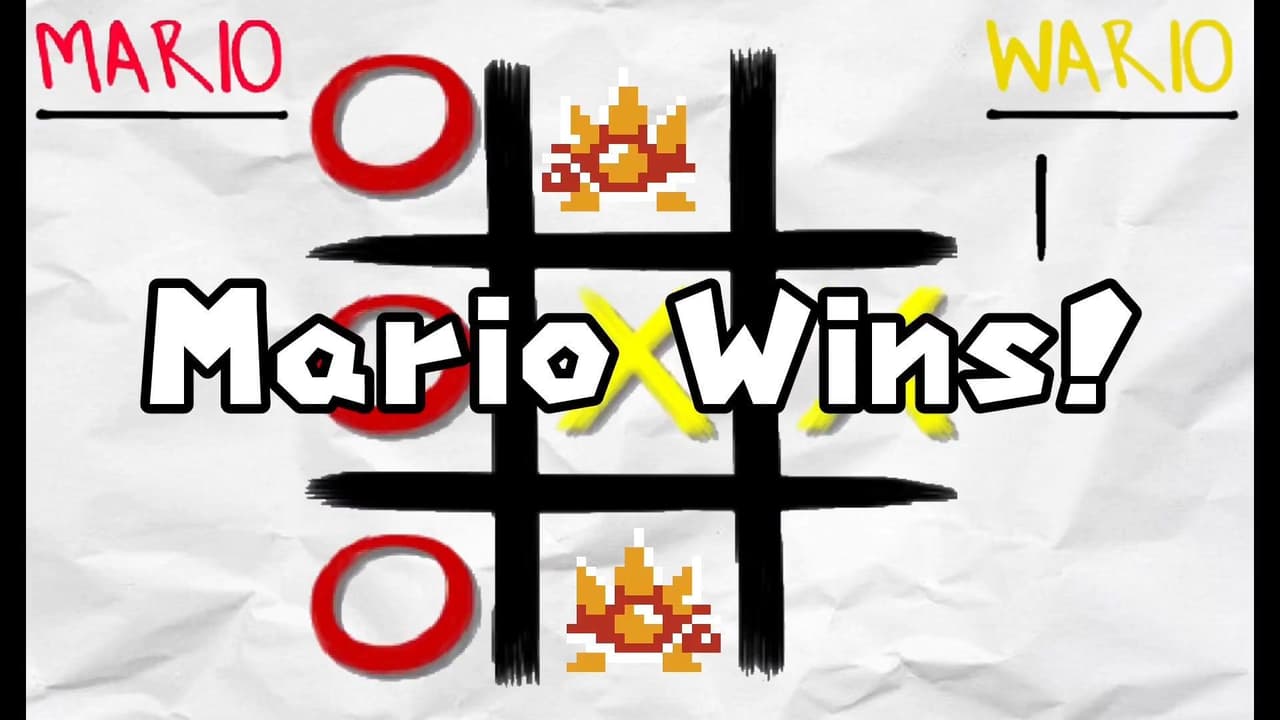 Tic-Tac-Toe with Mario Physics