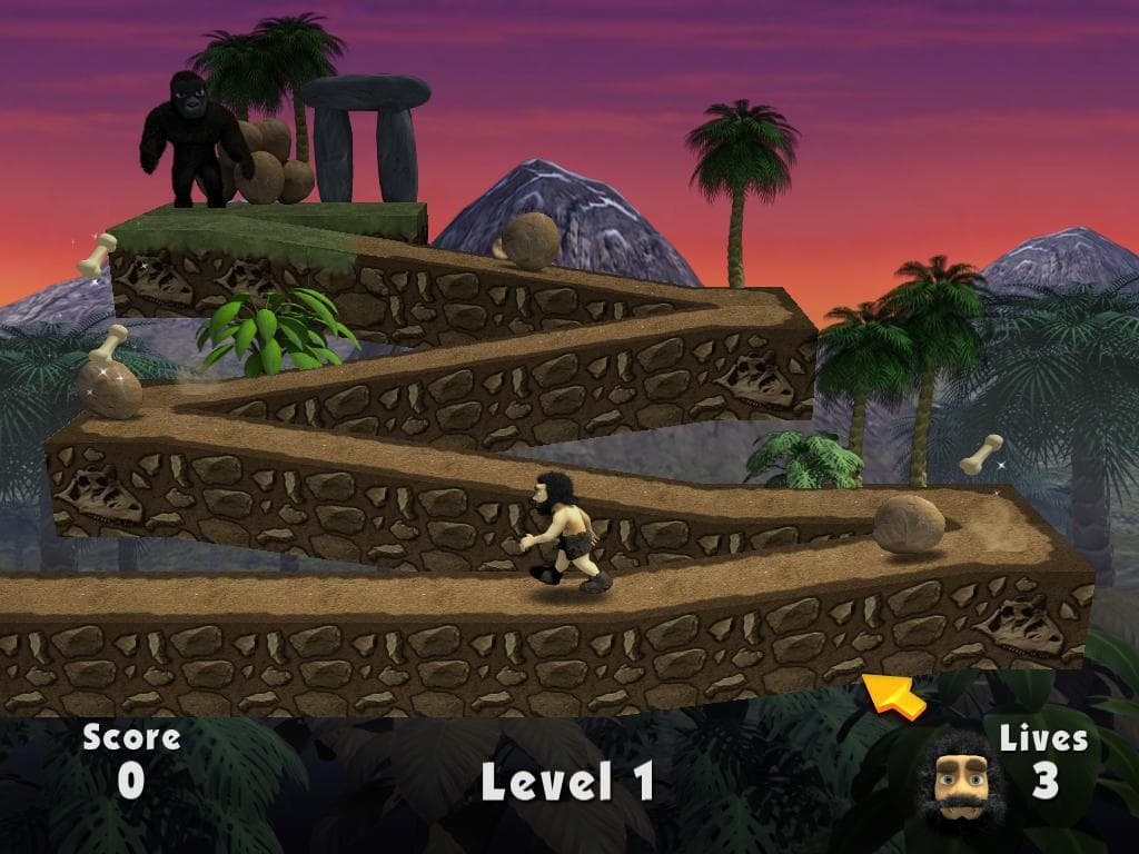 Ape Vs. Caveman for Raspberry Pi screenshot 3