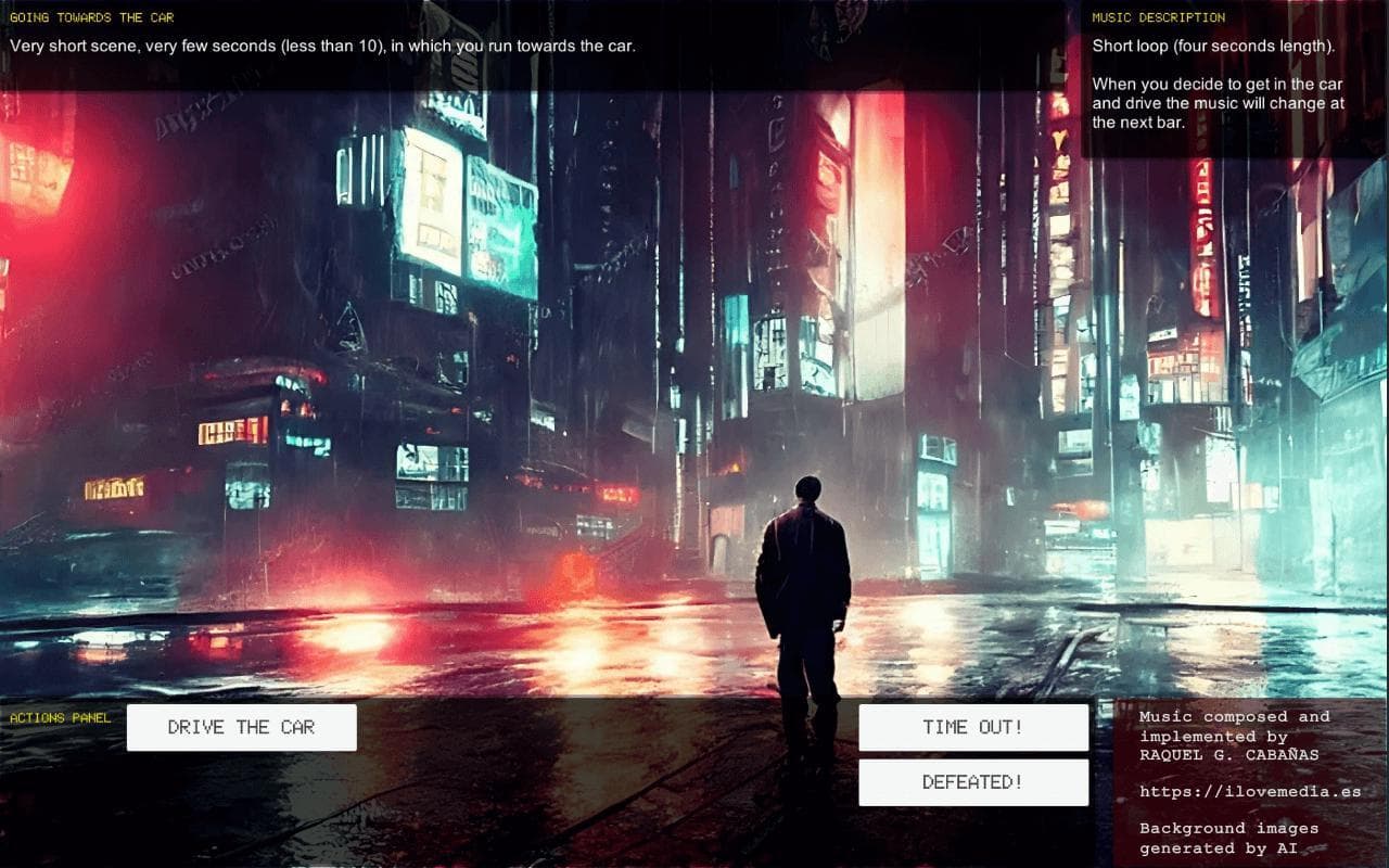 Cyberpunk - Adaptive Music Demo screenshot 3