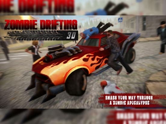 Zombie Car Drifting 3D screenshot 2