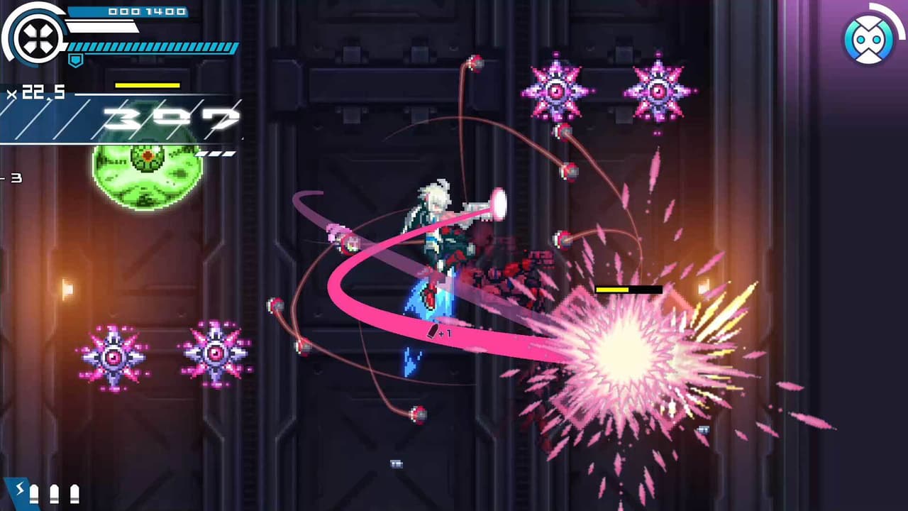 Gunvolt Chronicles: Luminous Avenger iX with Bonus screenshot 3