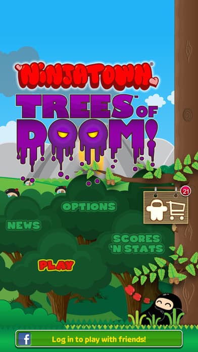 Ninjatown: Trees Of Doom! screenshot 2