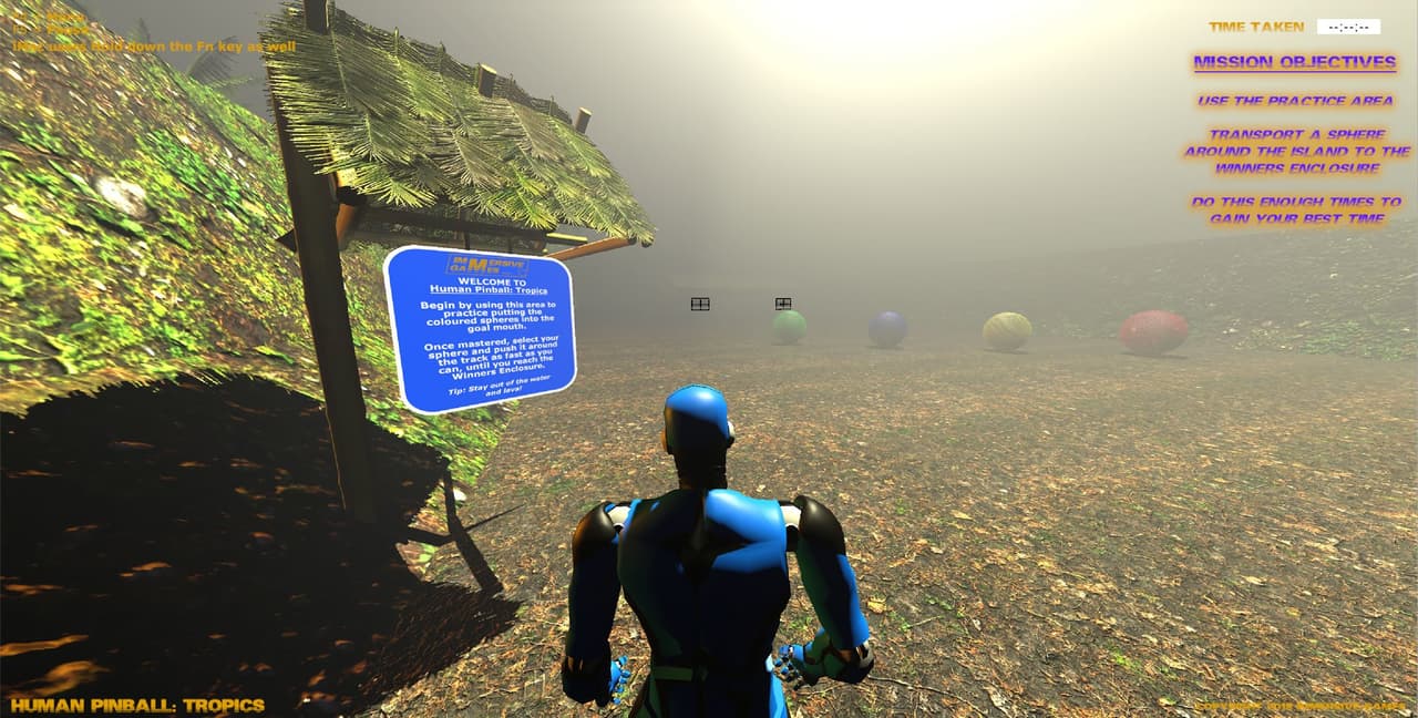 Human Pinball: Tropics screenshot 2