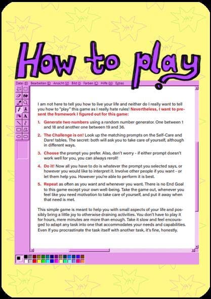 SELF-CARE or DARE! screenshot 3