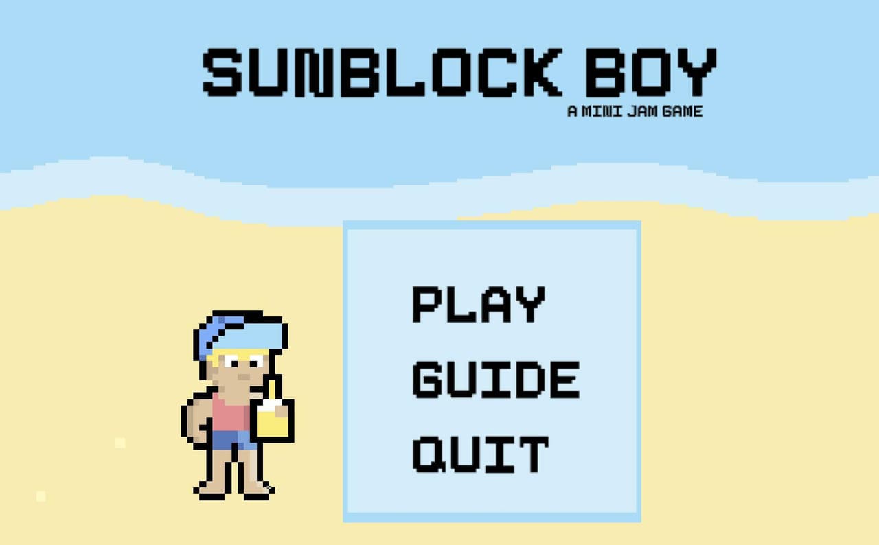 Sunblock Boy