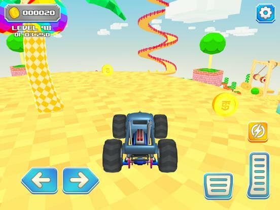 Craft Car Stunts 3D screenshot 3