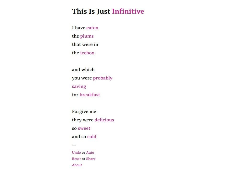This Is Just Infinite