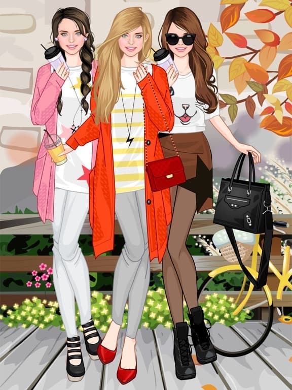 Autumn perfection dress up game
