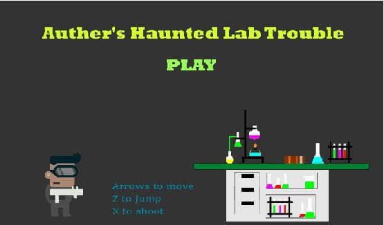 Authers Haunted Lab Trouble