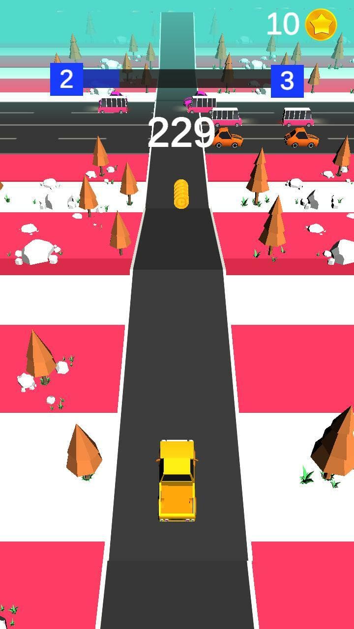 Car Road Cross