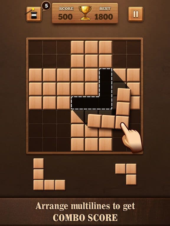 Fill Wooden Block Puzzle 8x8 screenshot 4