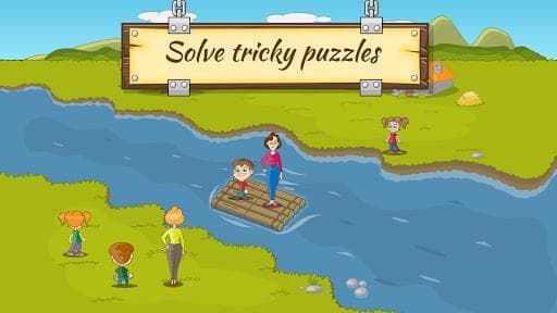 River Crossing IQ Logic Puzzles & Fun Brain Games screenshot 4