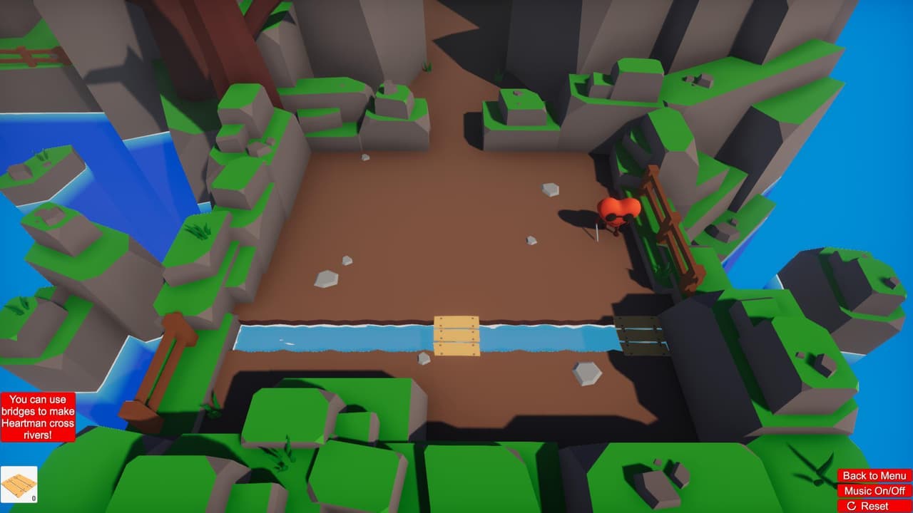 Heartman #BrackeysGameJam screenshot 2