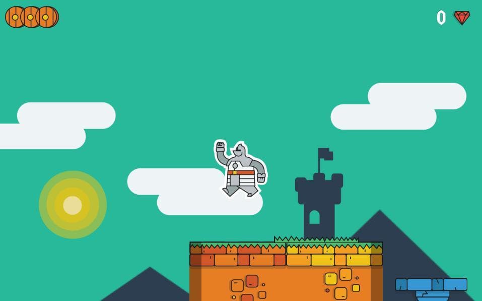 Sticker Knight Platformer screenshot 6