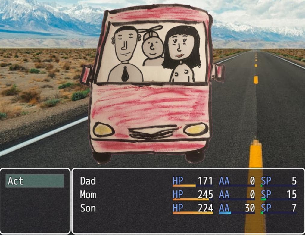 Roadtrip RPG - Web screenshot 2