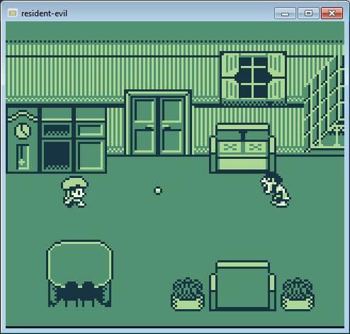 GBStudio Resident Evil screenshot 2
