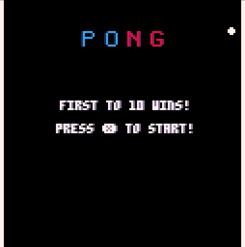 Pong (pico-8)