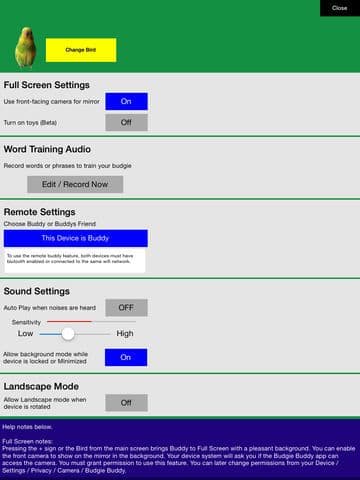 Budgie Buddy screenshot 5