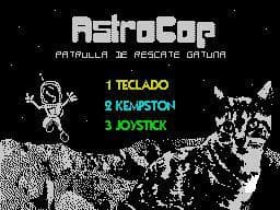 Astrocop ( ZxSpectrum ) screenshot 3