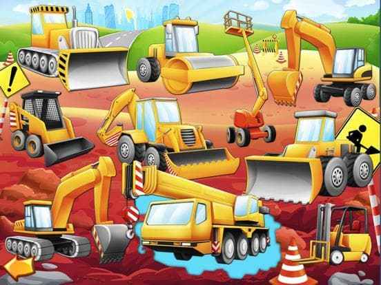 Trucks and Things That Go Puzzle Game screenshot 2