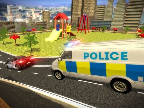 Police Mini Bus Crime Pursuit screenshot 3
