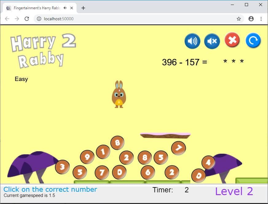 HarryRabby2 Subtracting Large Numbers FREE screenshot 3