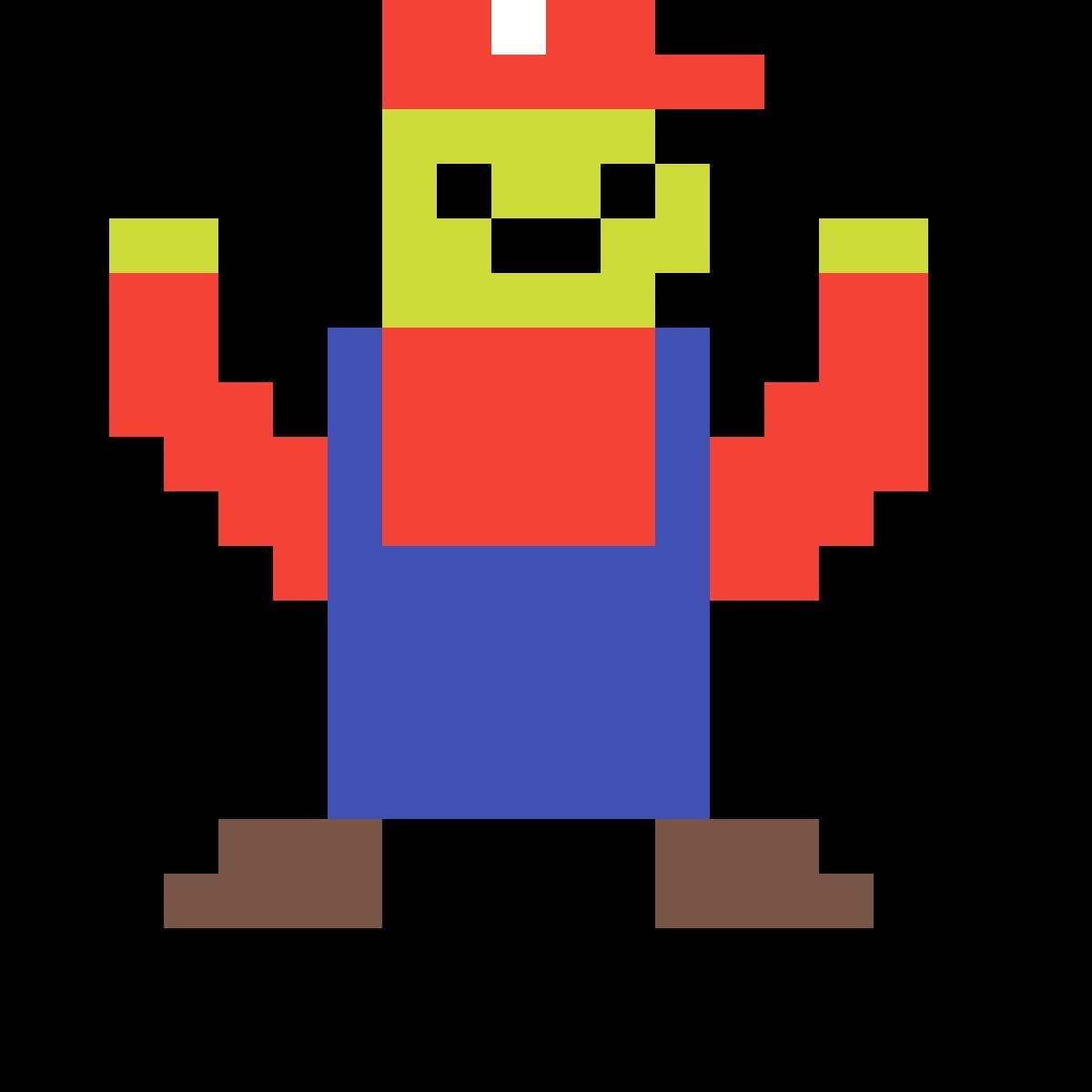 Scuffed mario (TheTallDKBoy)