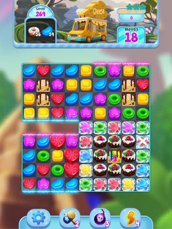 Food Crush:sweet puzzle