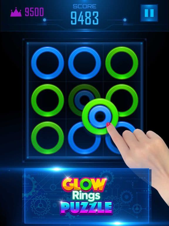 Glow Rings Puzzle screenshot 5
