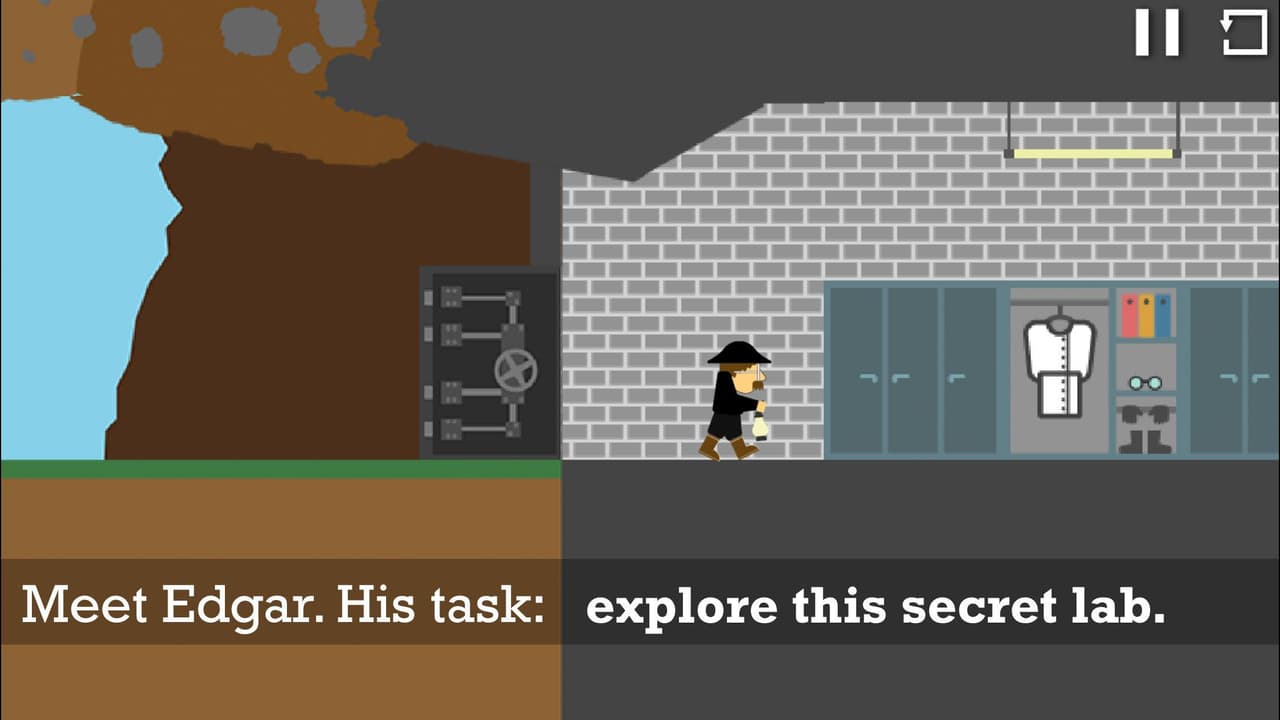 Edgar the Explorer, platform game screenshot 2