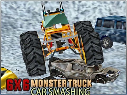 6X6 Monster Truck Car Smashing screenshot 2