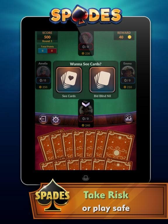 Spades - Offline screenshot 3