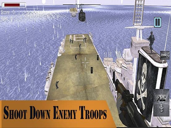 Modern Gunship Battle: Navy Warfare Strike screenshot 3