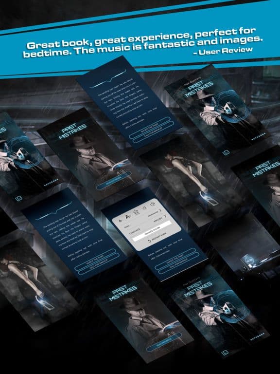 Past Mistakes - Science Fiction dystopian Book app